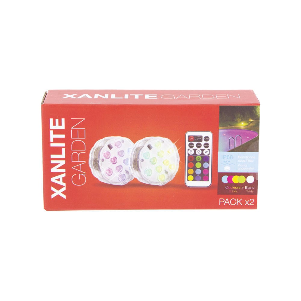 Conjunto de 2 Luzes para piscina rgb com comando - 3