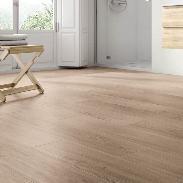 Suelo porcelánico Kala efecto madera natural 20x120 cm C1