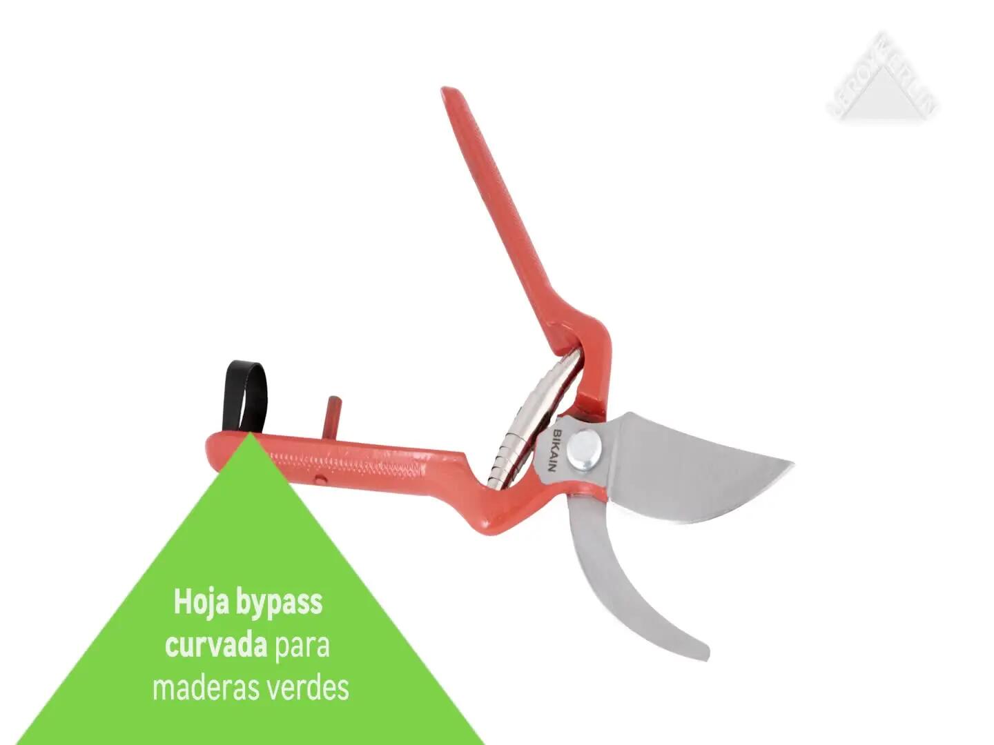 Tijera de poda a una mano BIKAIN corte bypass 24 cm - 2