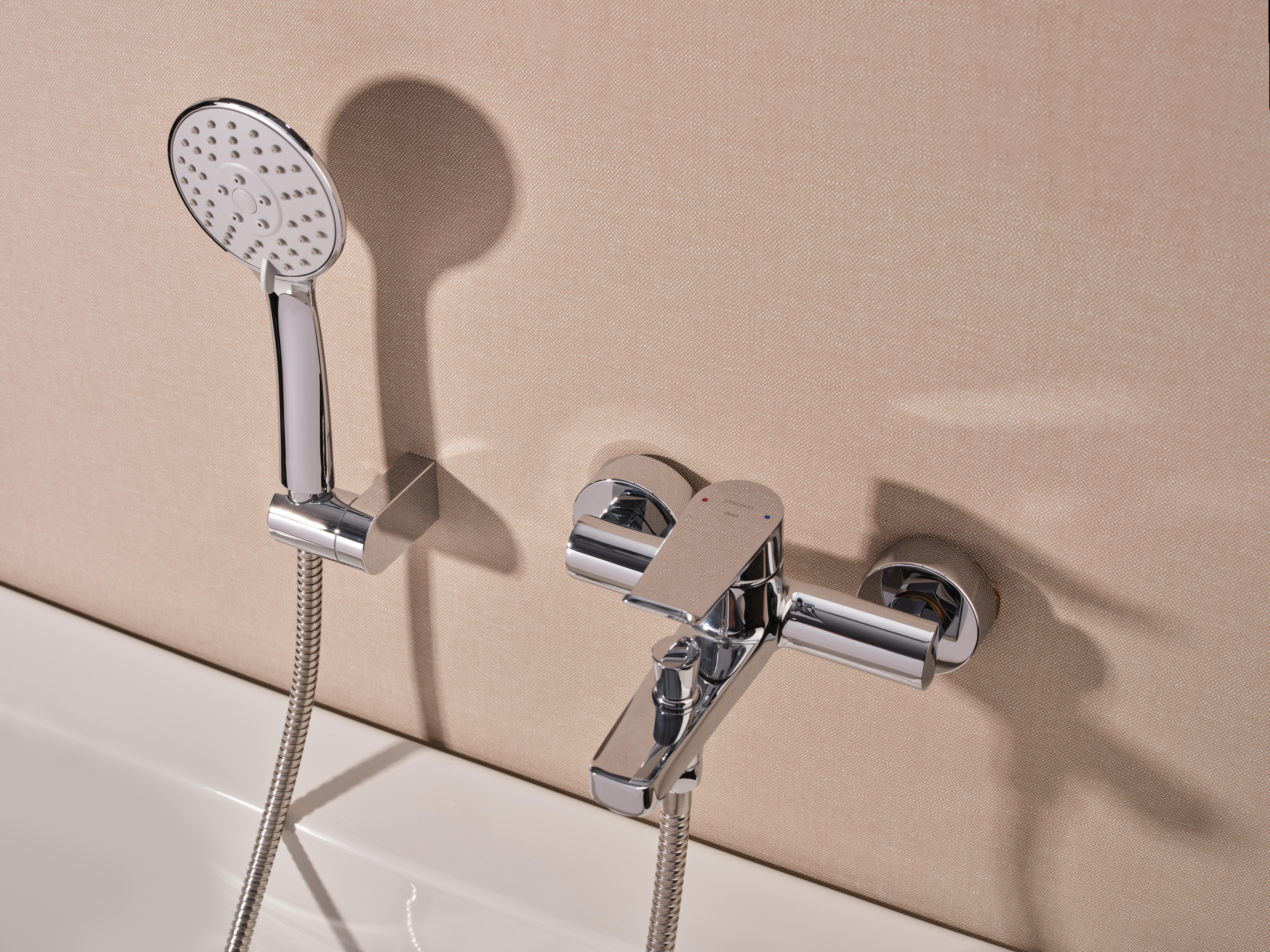 Grifo de bañera monomando STROHM TEKA Ethika cromo brillo Latón - 9