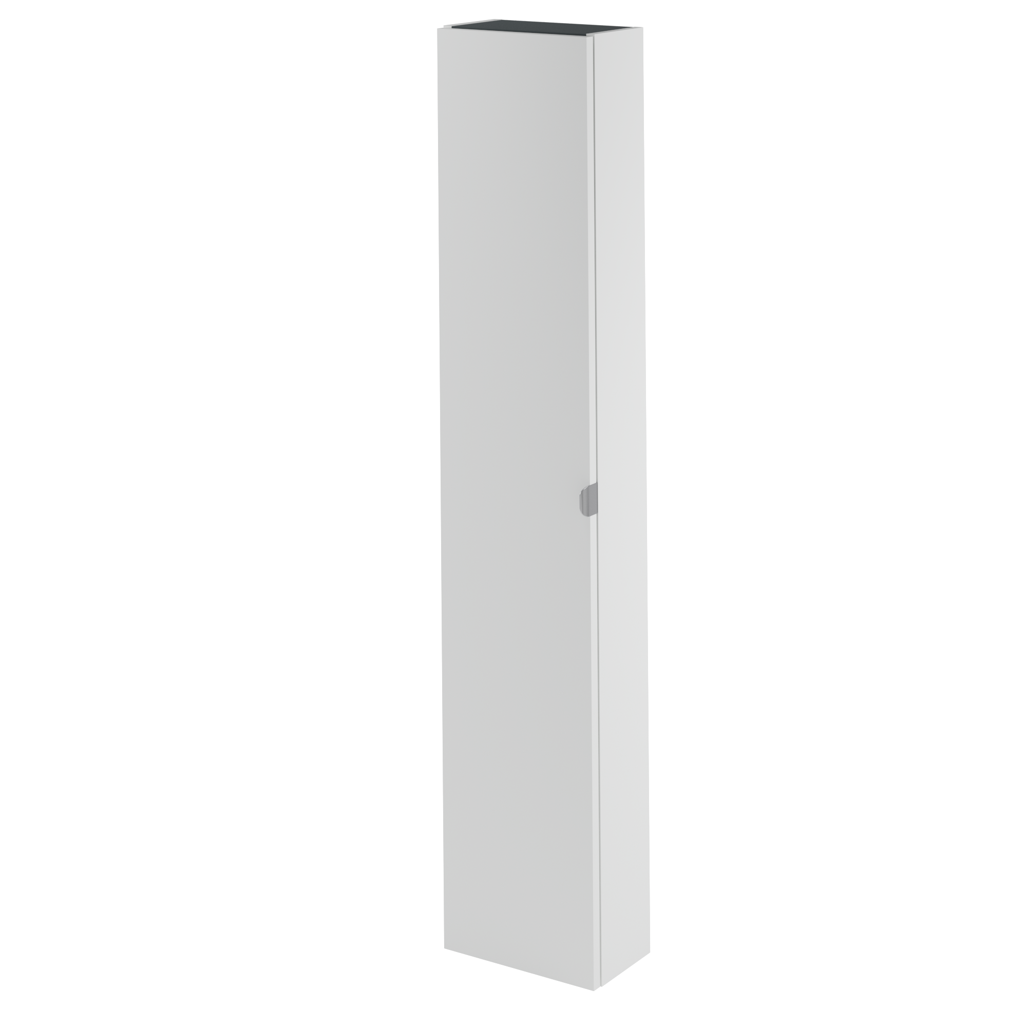 Colonna per mobile bagno Neo SENSEA 1 anta P 17 x L 30 x H 154 cm Bianco laccato MDF - 3