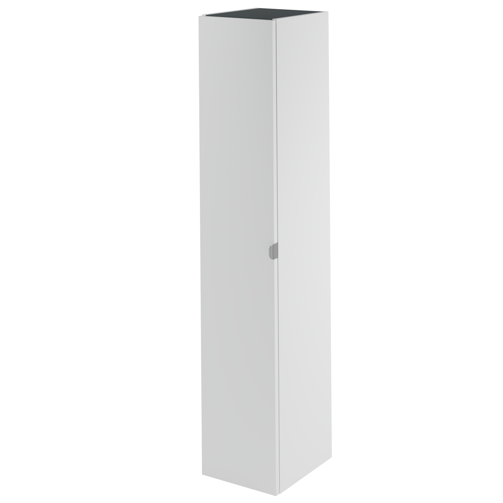 Colonna per mobile bagno Neo SENSEA 1 anta P 35 x L 30 x H 154 cm Bianco laccato MDF - 2