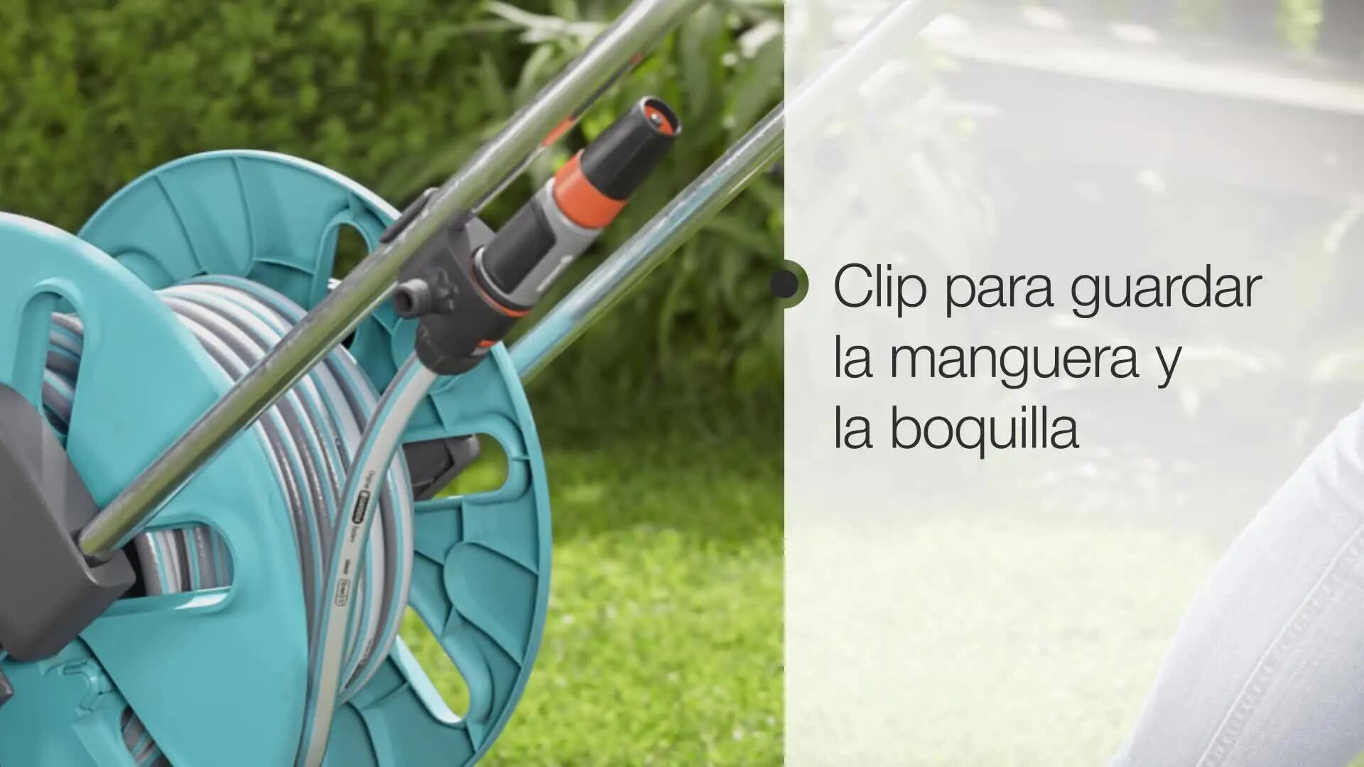 Porta manguera equipada con ruedas GARDENA de 25m de 15mm de ø - 3