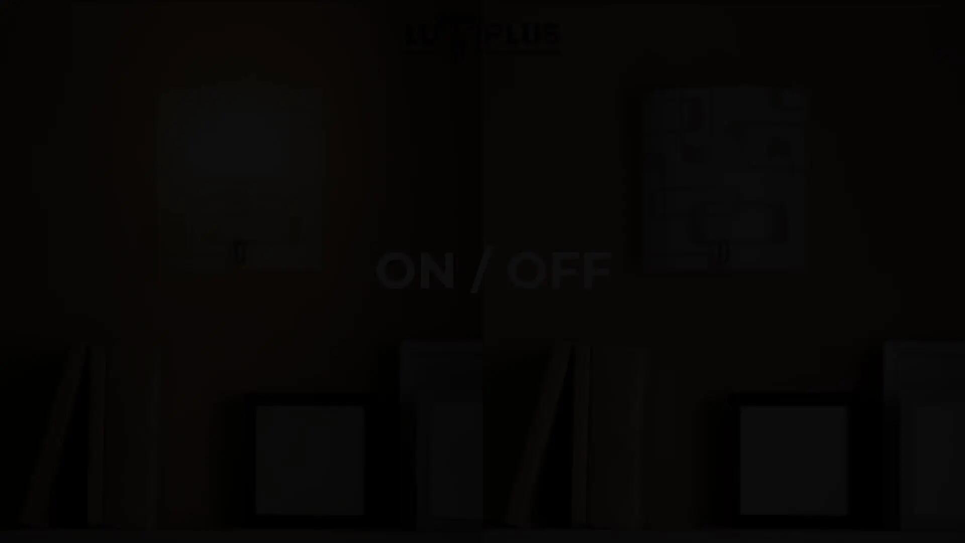Aplique de pared para dormitorio Psicodélico LUMIPLUS de cristal blanco y de acero compatible con casquillo E27 IP20 - 4