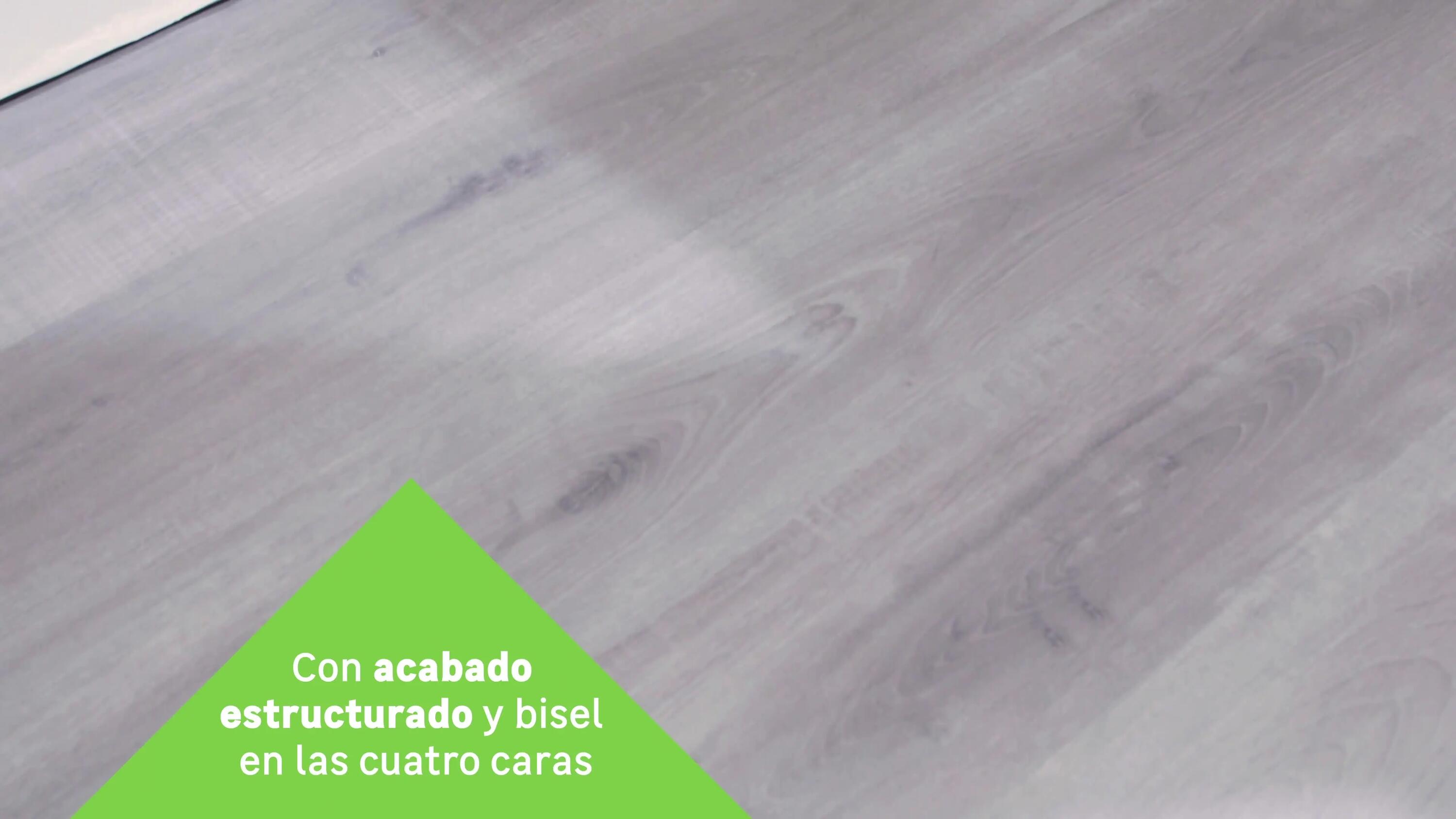 Suelo laminado extrem water resistant 100h 12mm Telde efecto madera gris AC5 BG220 ARTENS - 6