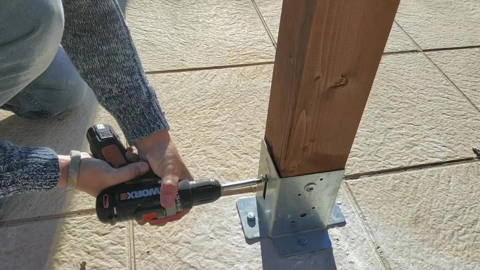 Pérgola de madeira AITANA 5X3M - 9