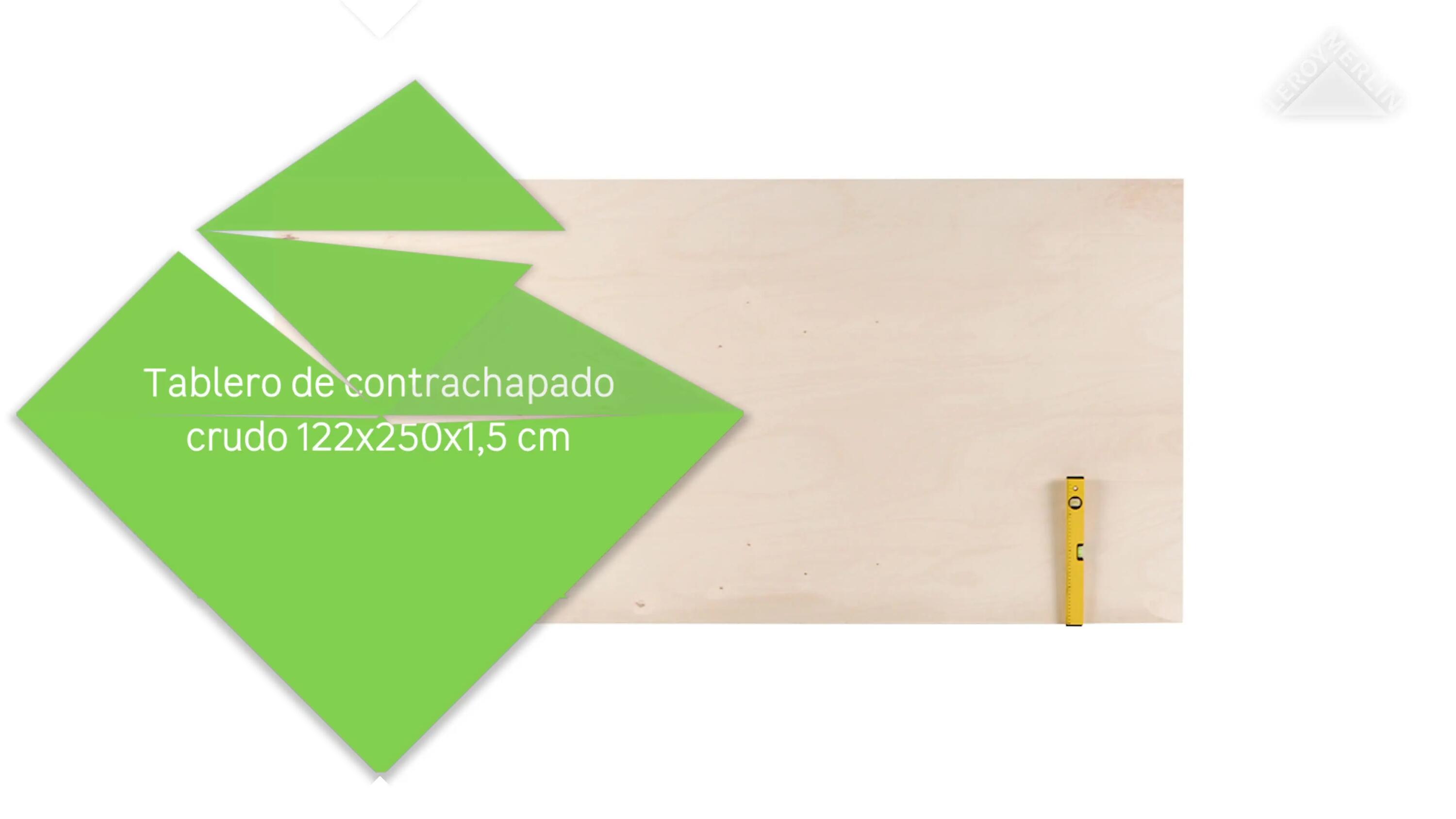 Placa de contraplacado 2500X1220X15MM - 3