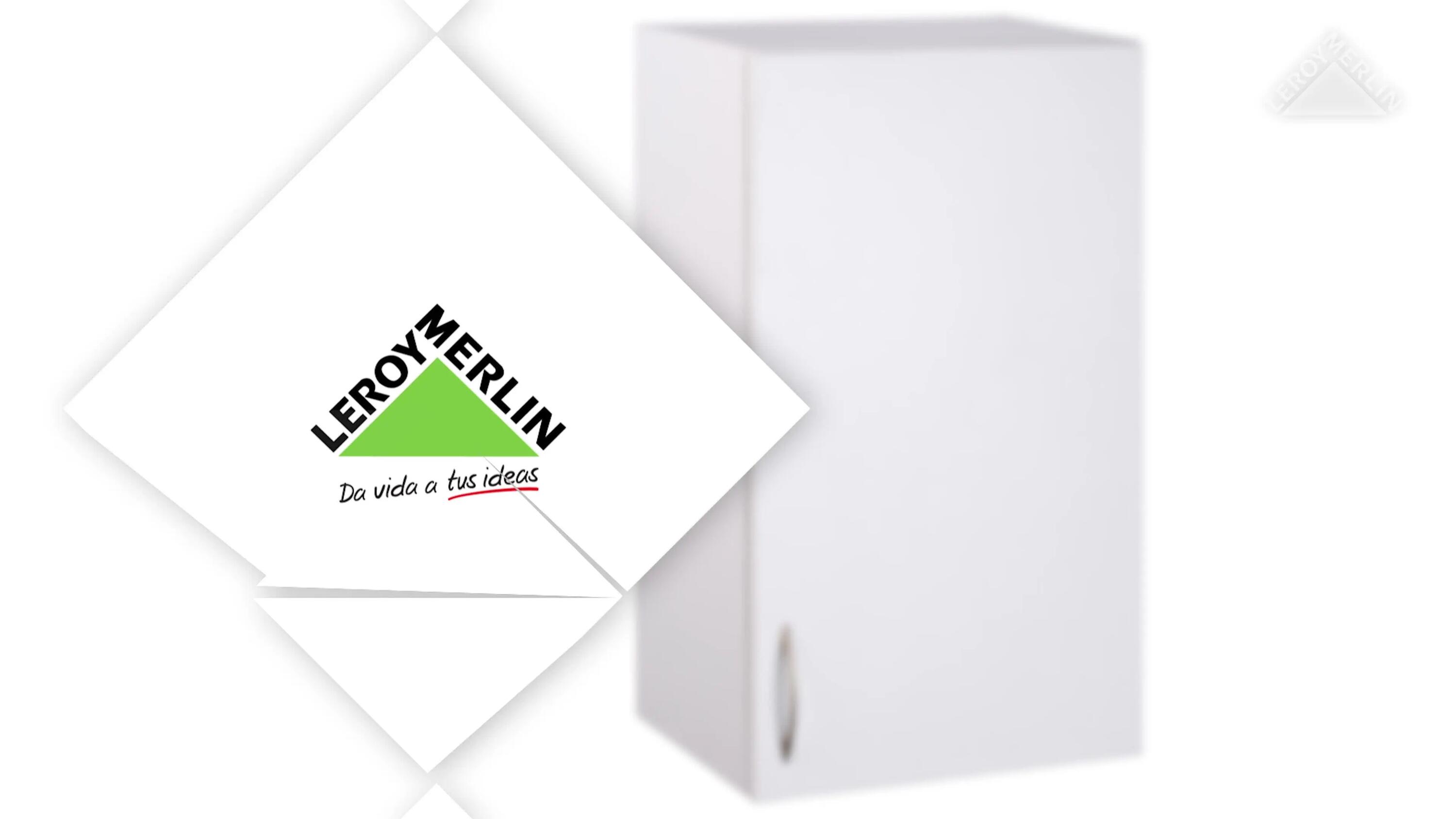 Mueble alto de cocina Basic blanco 1 puerta 40 cm - 9
