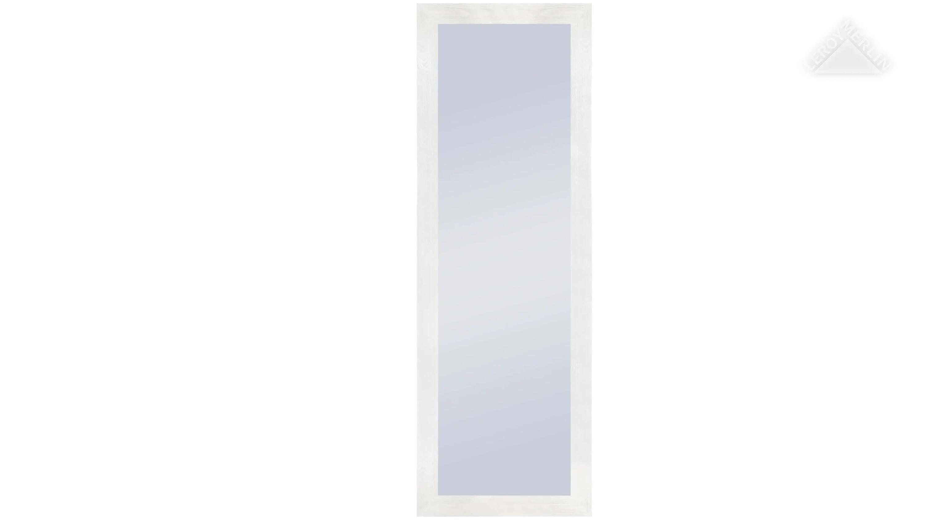 Espelho com moldura Pierre 40/52x140/152 cm branco - 3