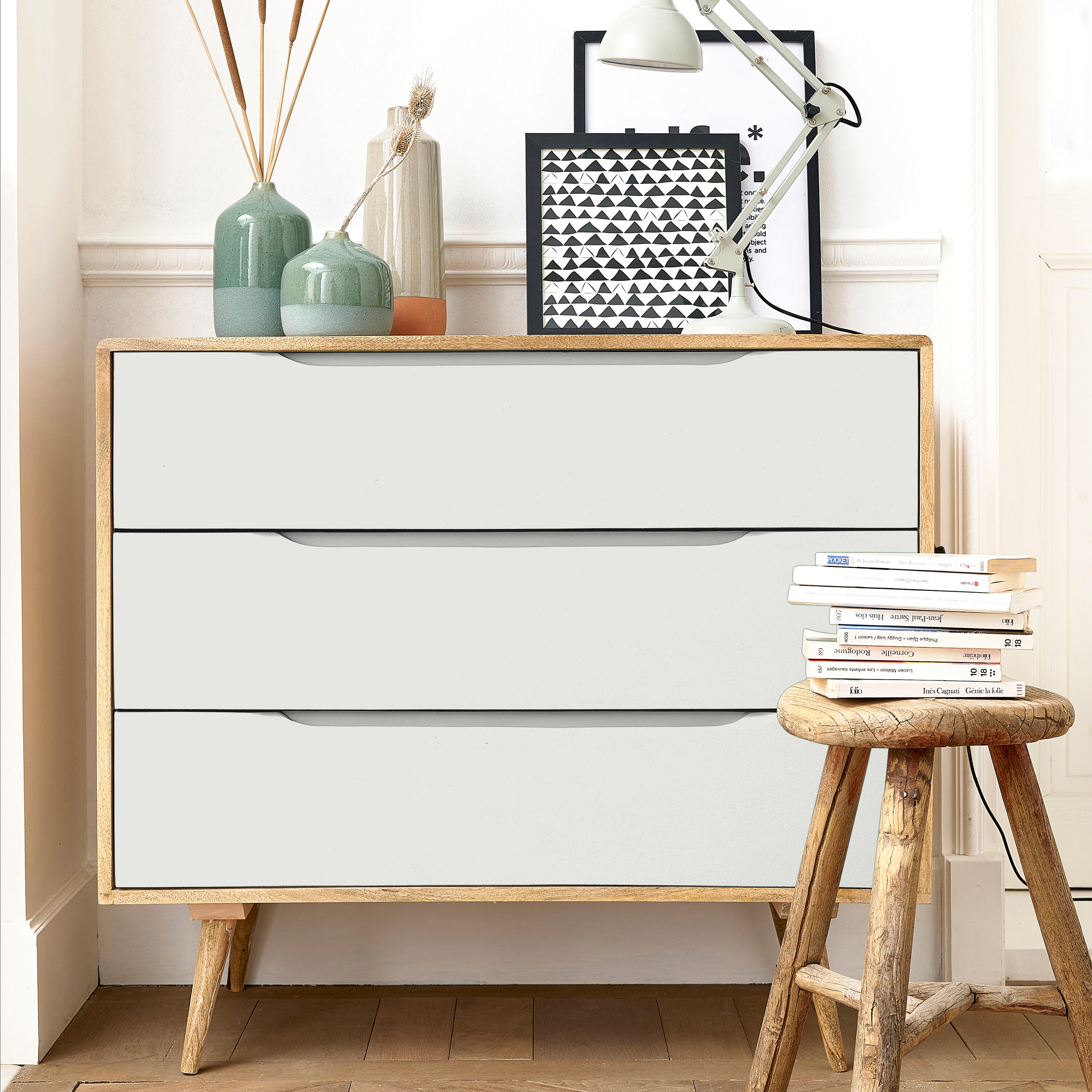 Esmalte de interior multisuperficies LUXENS color cool 1 satinado 750ml para ventanas - 4