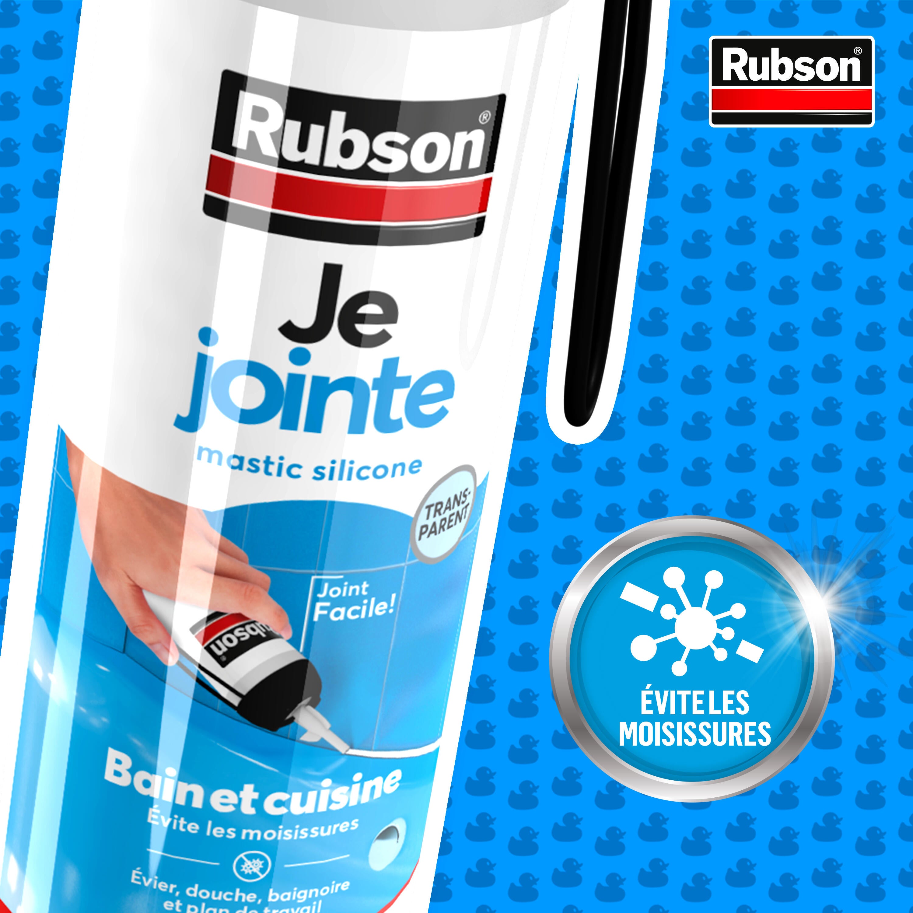 Silicone Je jointe RUBSON transparent, 100 ml - 2