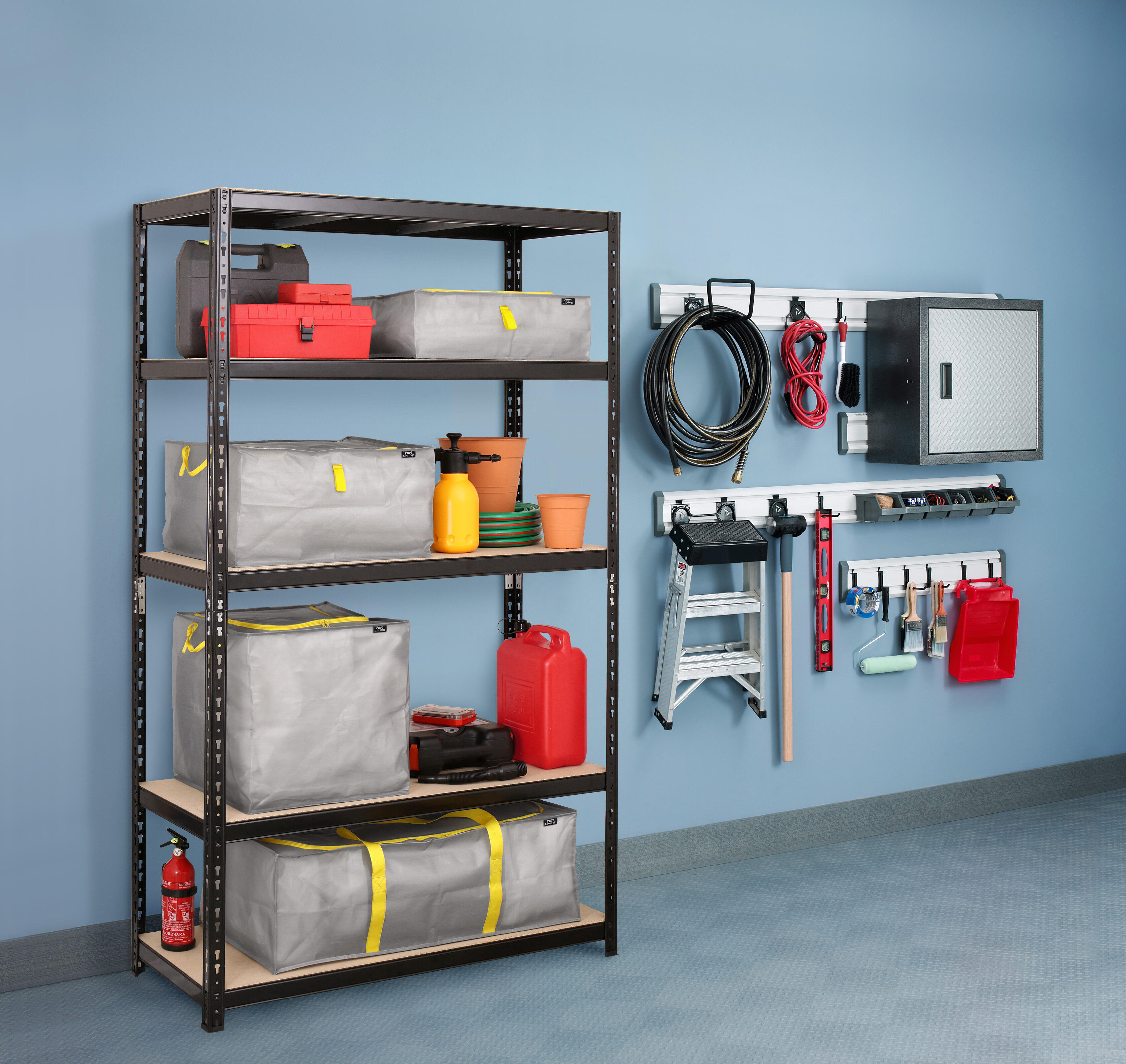 Caixa de Armazenamento Domopak Living Taurus 907412 Multiusos Cinzento 90 L 15 kg - 2