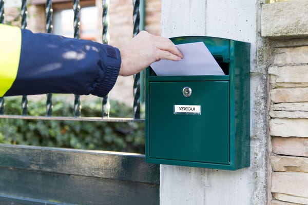 Buzon best sale correos verde