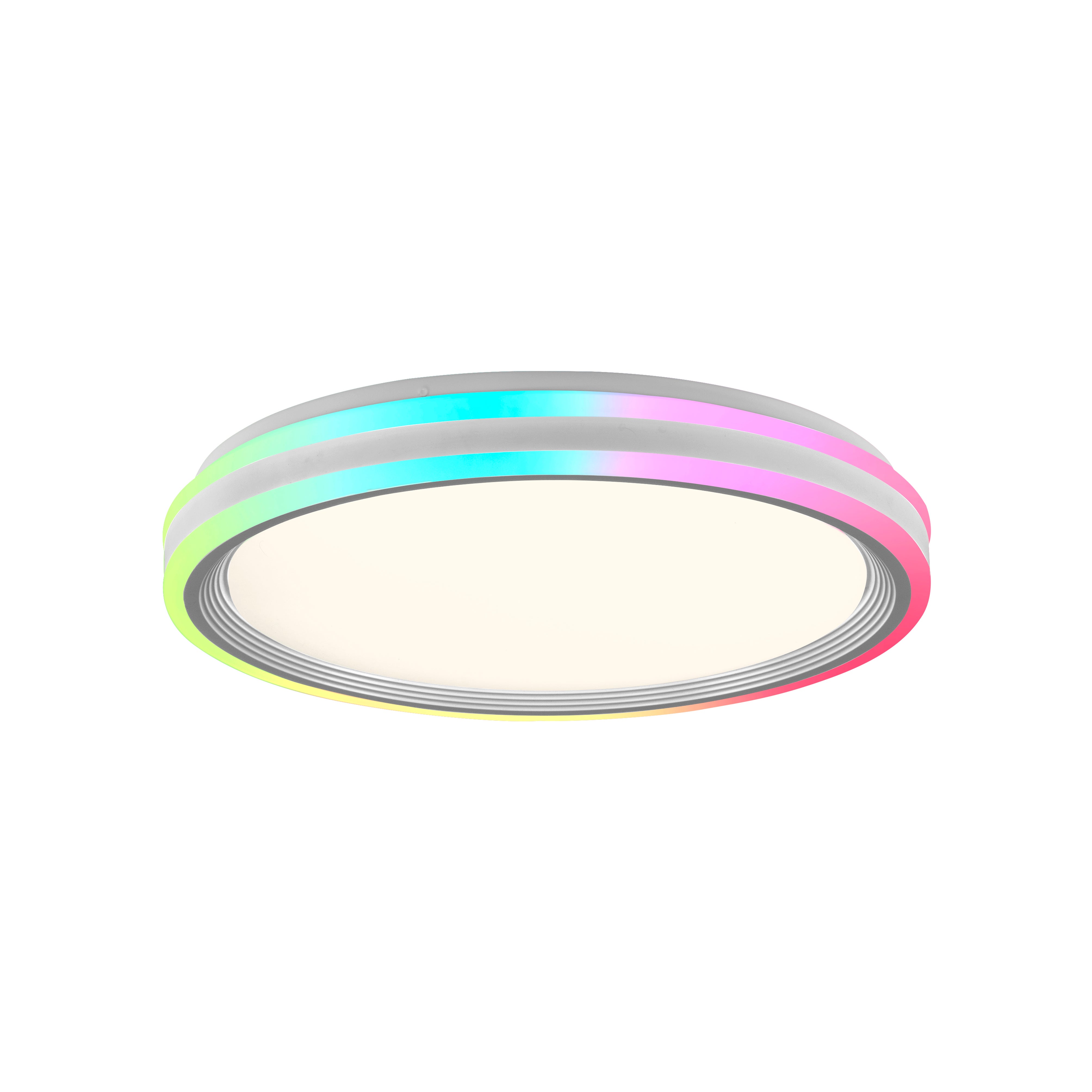 Plafón spheric led rgbw 39w con mando