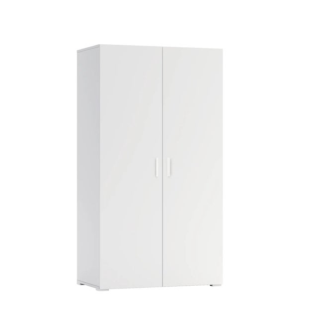Roupeiro 2 portas branco 104x191x53 cm One