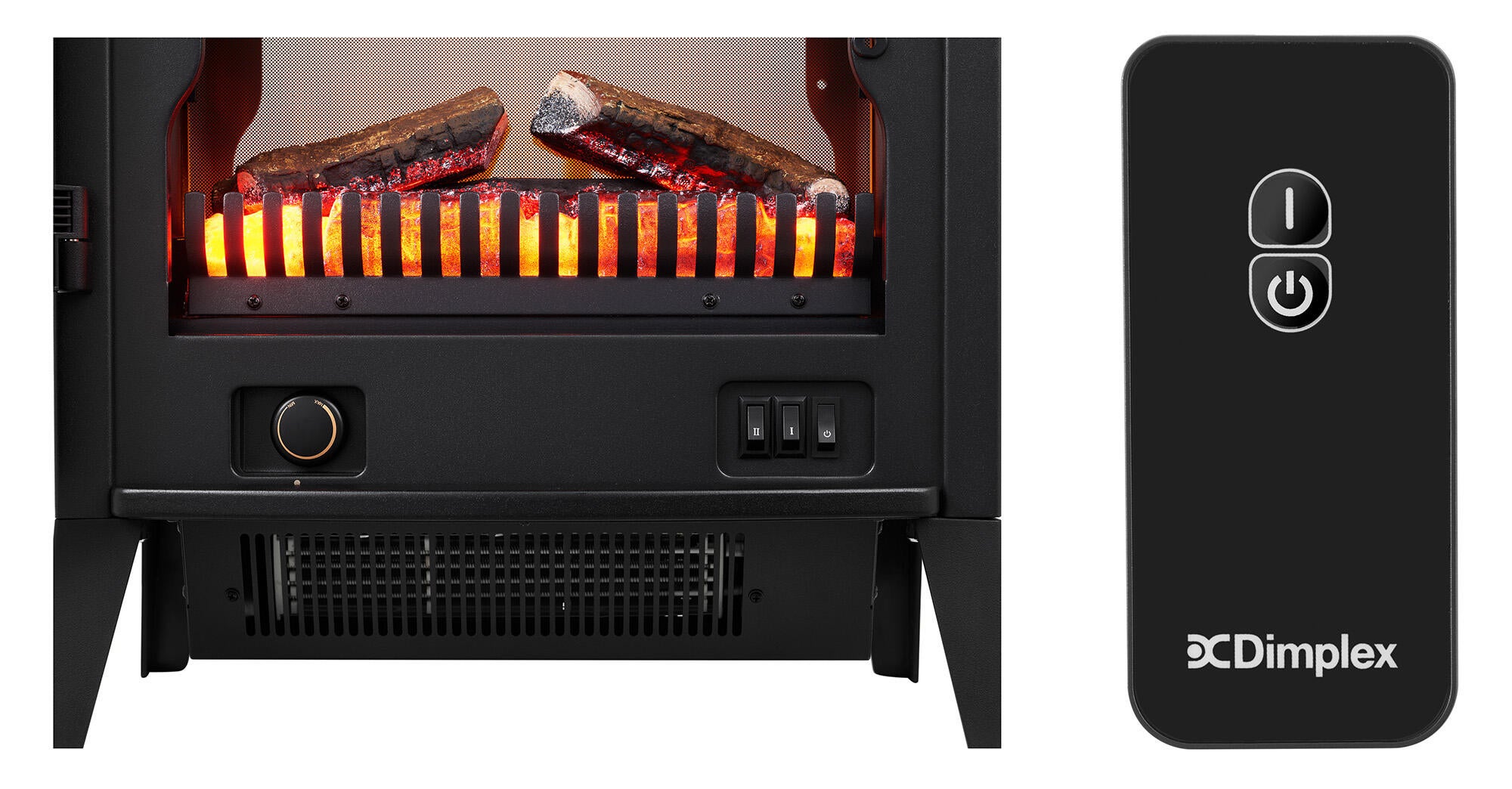 Chimenea eléctrica DIMPLEX Lucia negra - 7