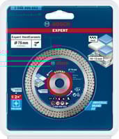 DISCO DE DIAMANTE AMOLADORA CORTE PORCELÁNICO BANDA CONTÍNUA 76MM BOSCH - 3