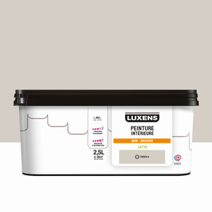 Peinture mur, boiserie trench 6 satin LUXENS Intérieure 2.5L Leroy Merlin Les bons plans des petits projets avant l'été