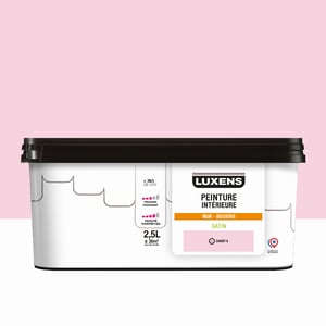 Peinture mur, boiserie candy 6 satin LUXENS Intérieure 2.5l