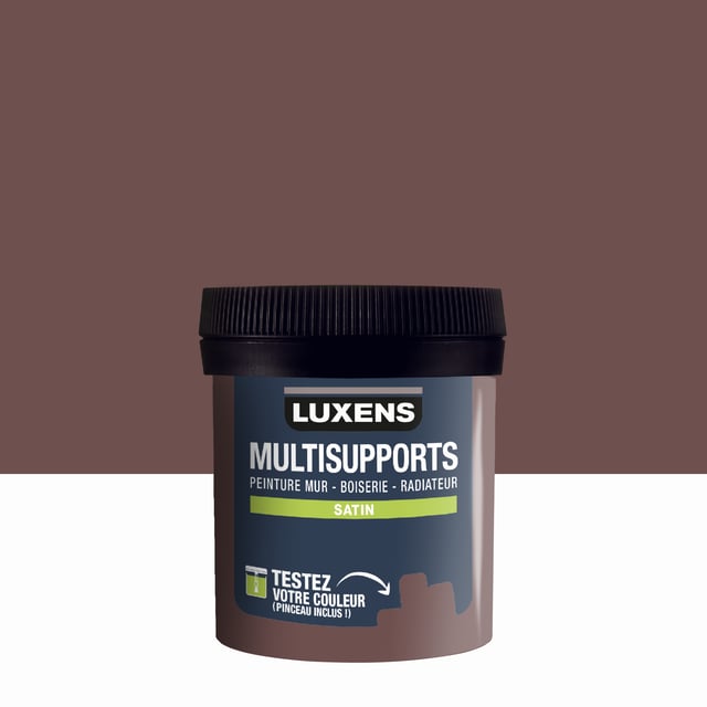 Testeur peinture mur, boiserie, radiateur havana 2 satin LUXENS , 0.05L