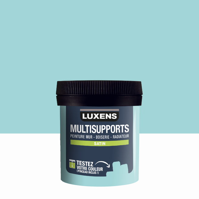 Testeur peinture mur, boiserie, radiateur miami 6 satin LUXENS , 0.05L