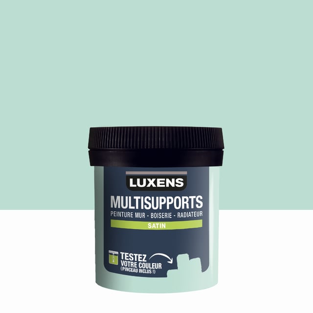 Testeur peinture mur, boiserie, radiateur mint 6 satin LUXENS , 0.05L
