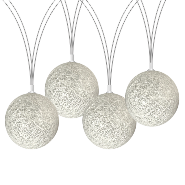 Girlanda wewnętrzna 1.5 m 12 szt. biało DPM