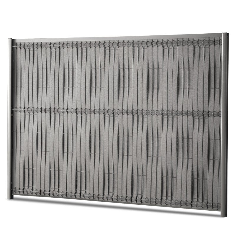 Kit de lamas de ocultación trenzado gardenode de aluminio cuarzo 1 x 2,5 m