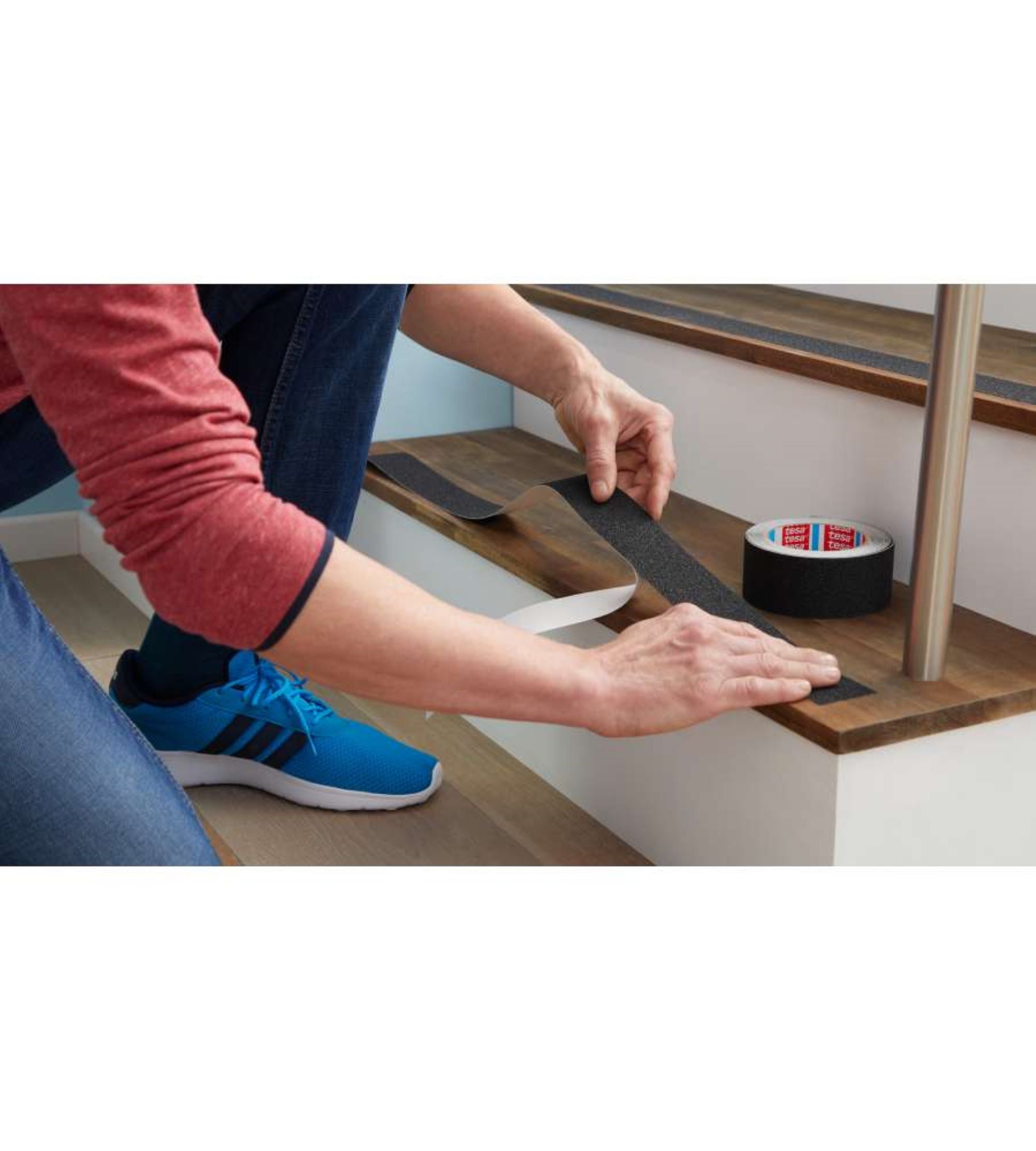 Fita antiderrapante tesa 5mx25mm transparente - 5