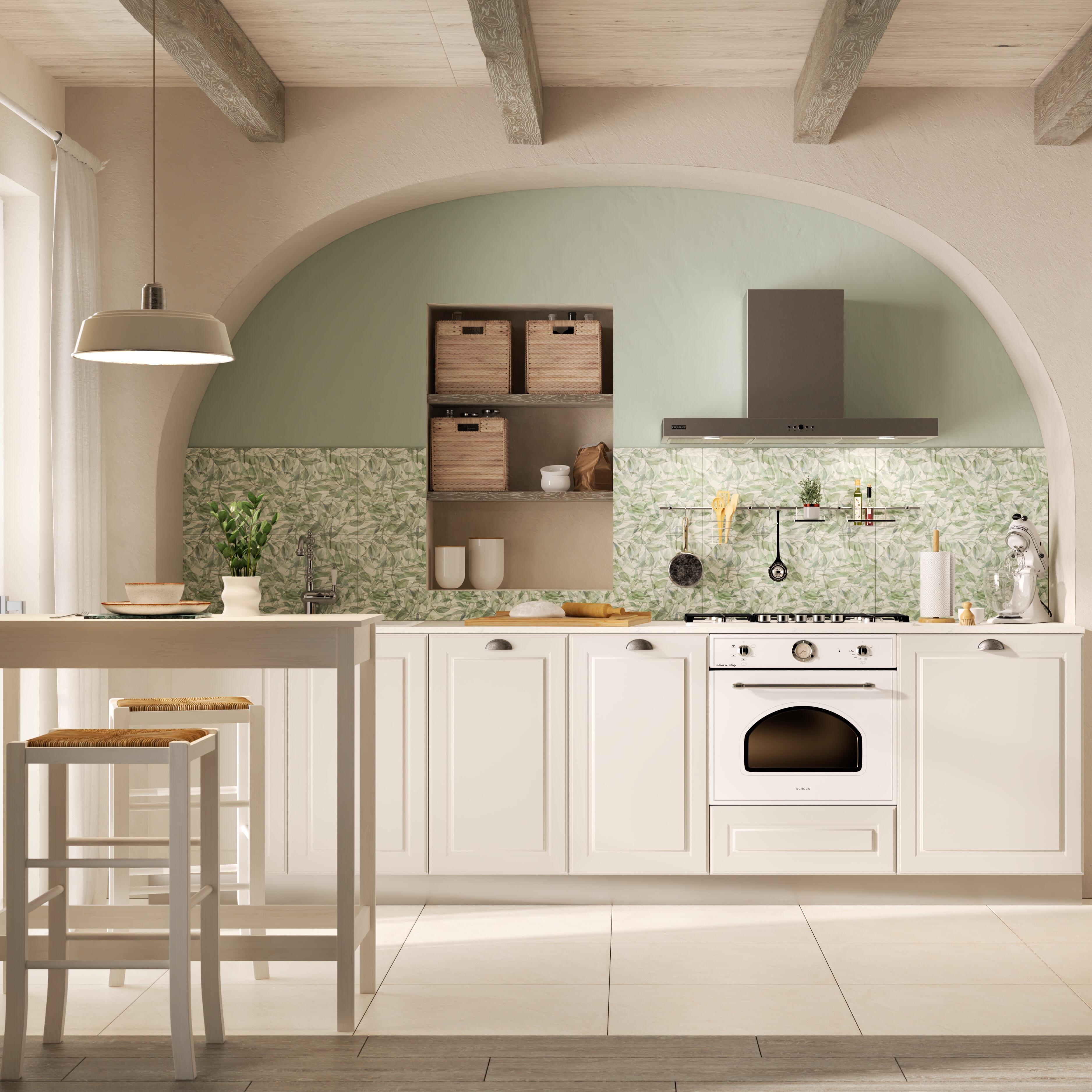 Lampadario Country charm Milky beige paralume beige E27 Ø38cm INSPIRE - 13