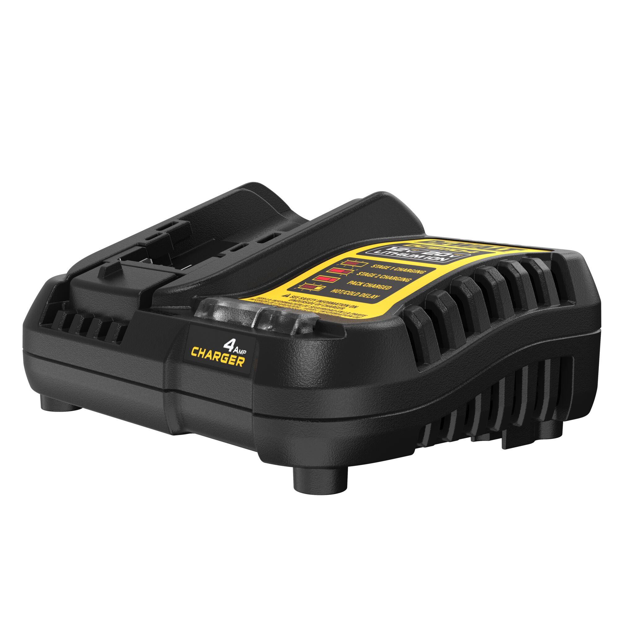 Carregador bateria XR 12V-18V DEWALT Li-Ion 4A DCB1104 - 6