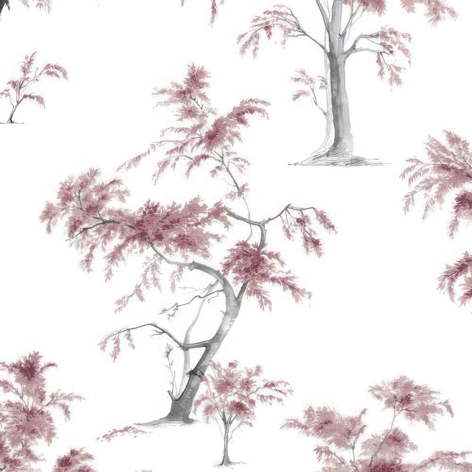 Tela al corte tapicería lino boston rosa ancho 280 cm