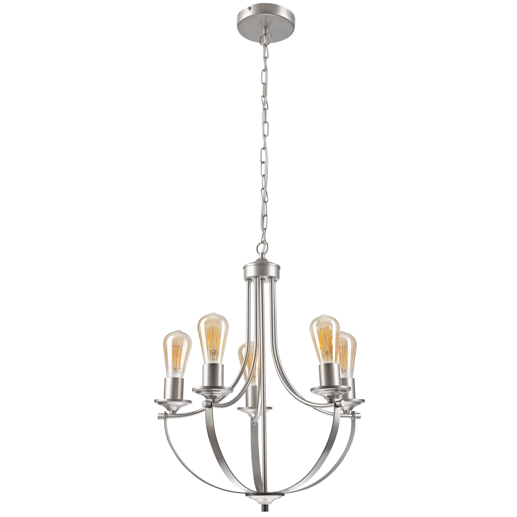 Lampa wisząca Gina satyna 5 x E27 Lamkur