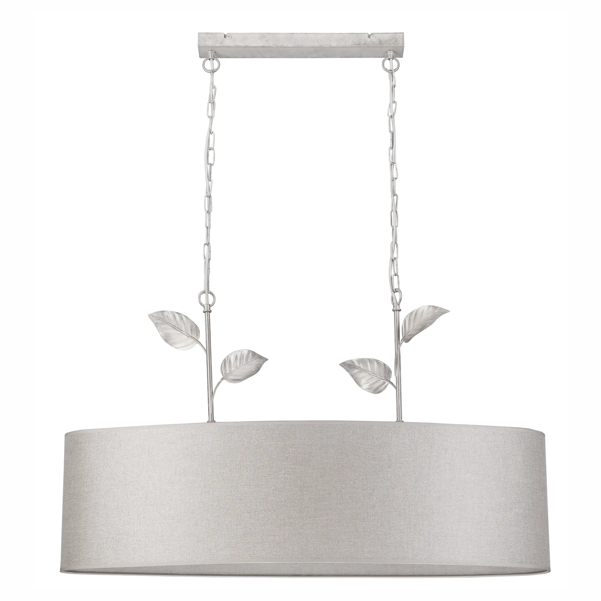 Lampa wisząca Noemi srebrna 2 x E27 Lamkur