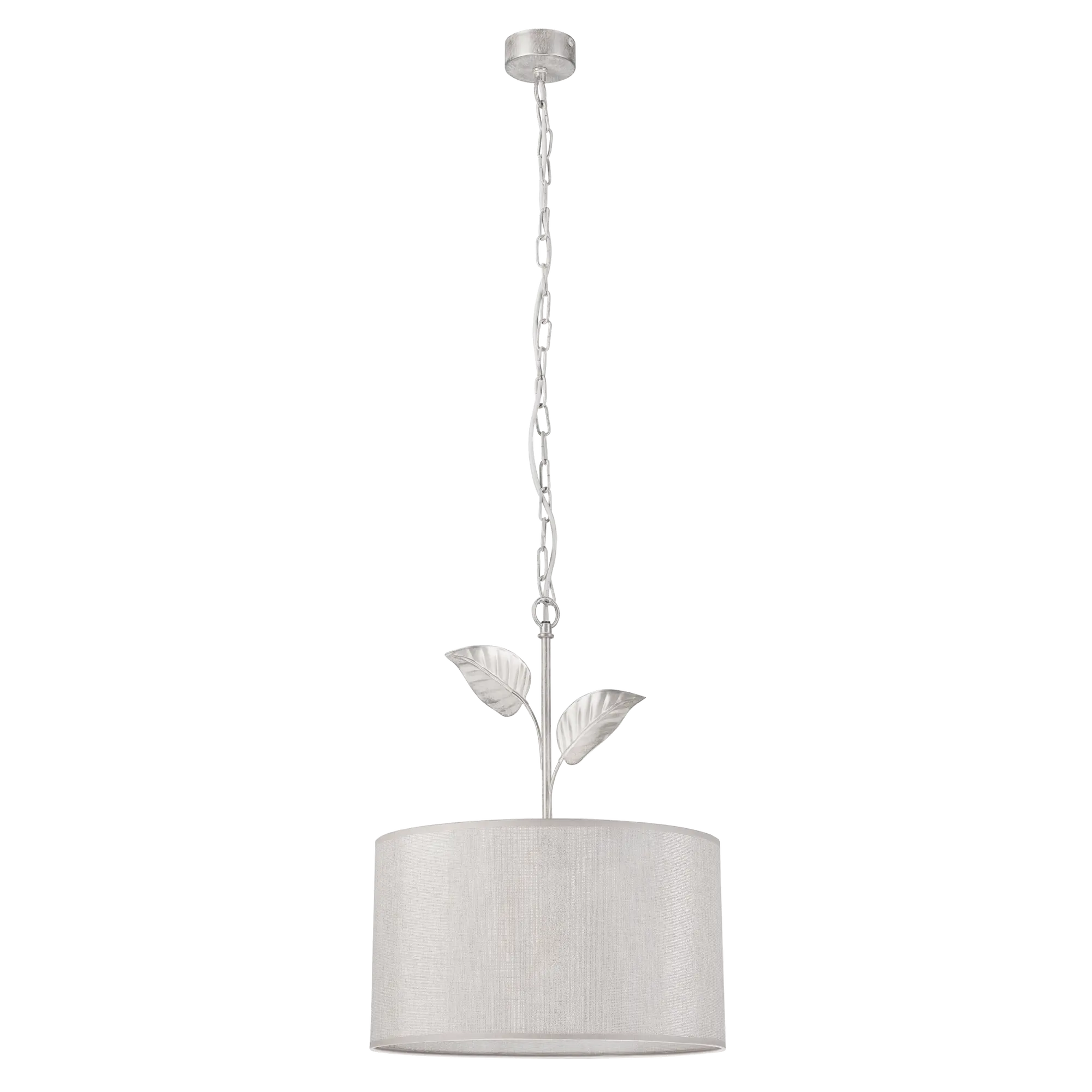 Lampa wisząca Noemi srebrna E27 Lamkur