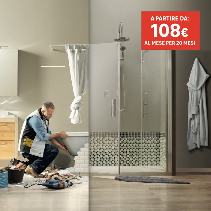 trasforma la tua vasca in doccia