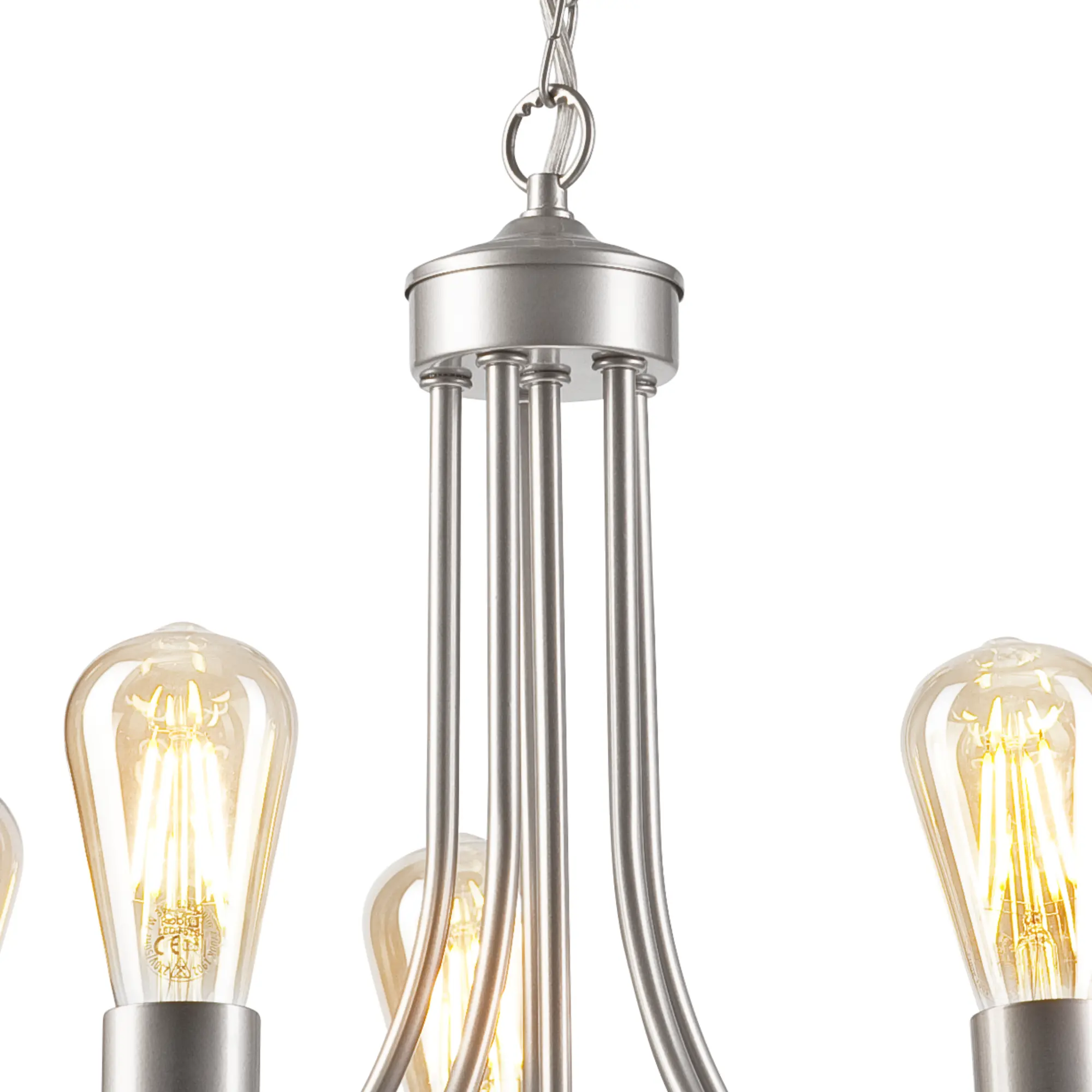 Lampa wisząca Gina satyna 5 x E27 Lamkur - 7