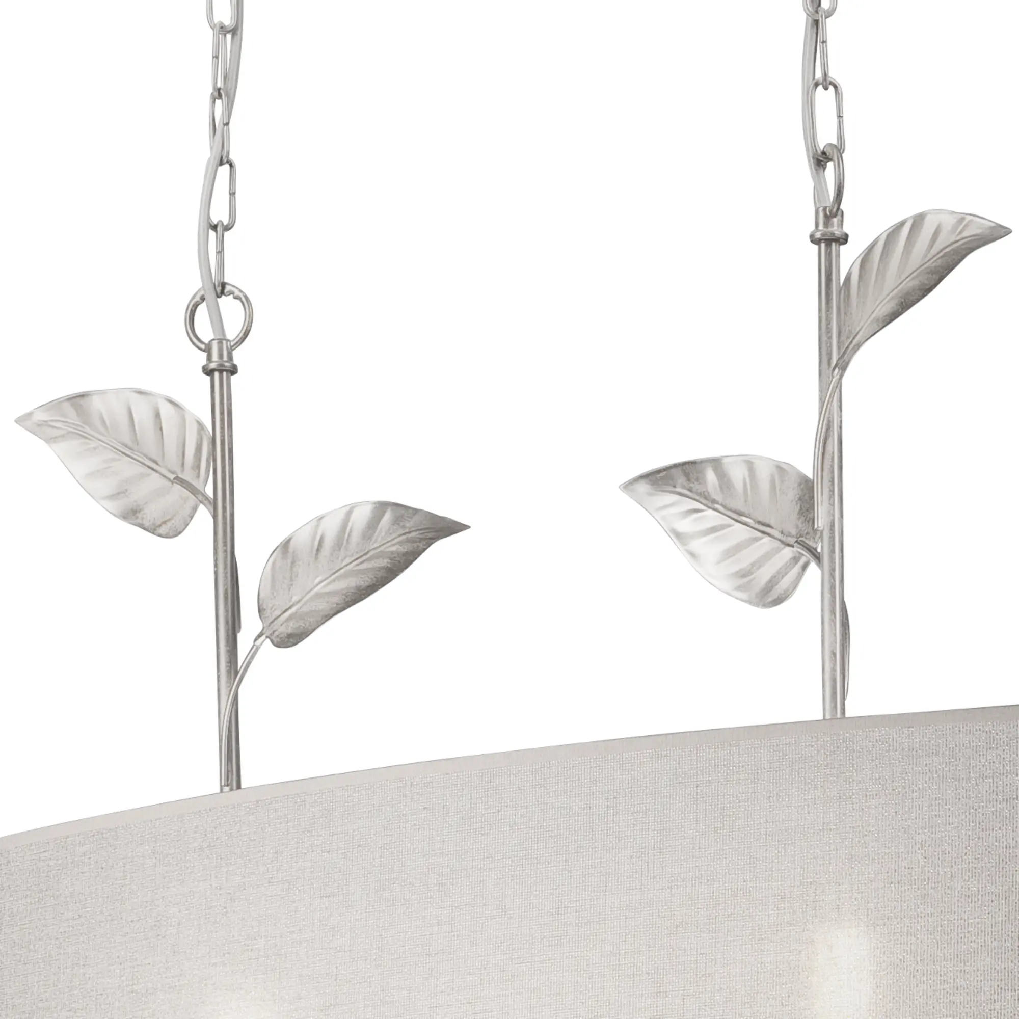 Lampa wisząca Noemi srebrna 2 x E27 Lamkur - 7