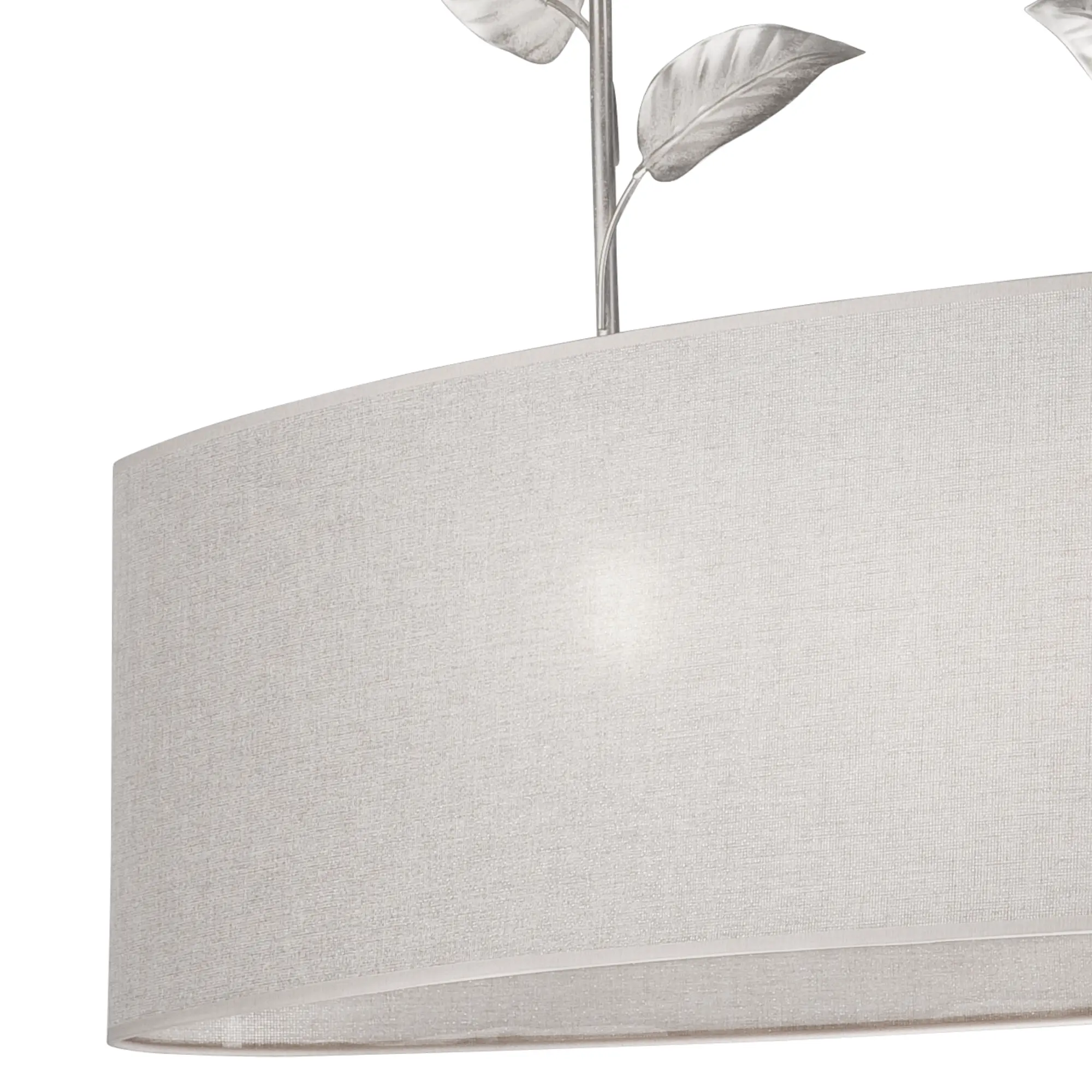 Lampa wisząca Noemi srebrna 2 x E27 Lamkur - 6