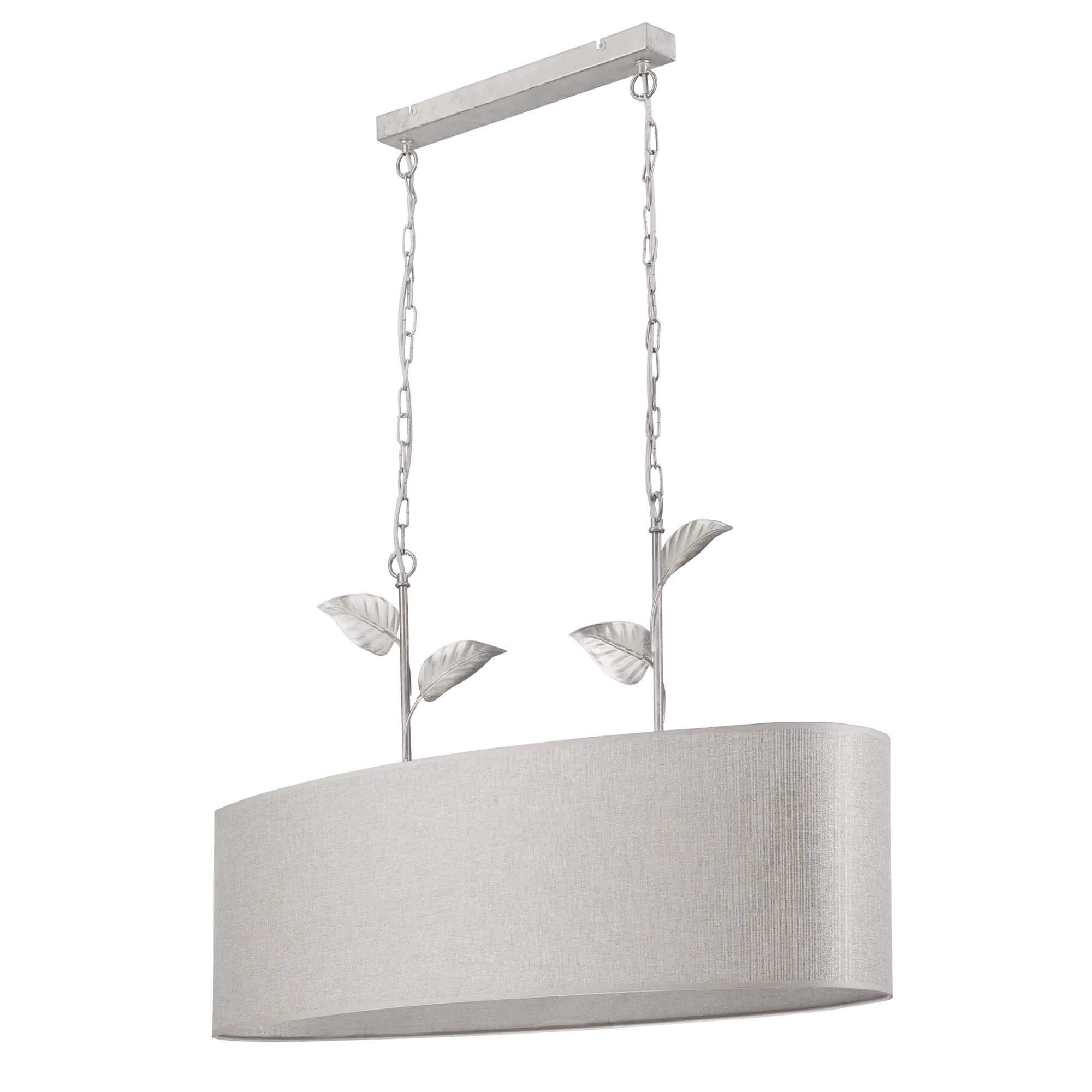 Lampa wisząca Noemi srebrna 2 x E27 Lamkur - 4