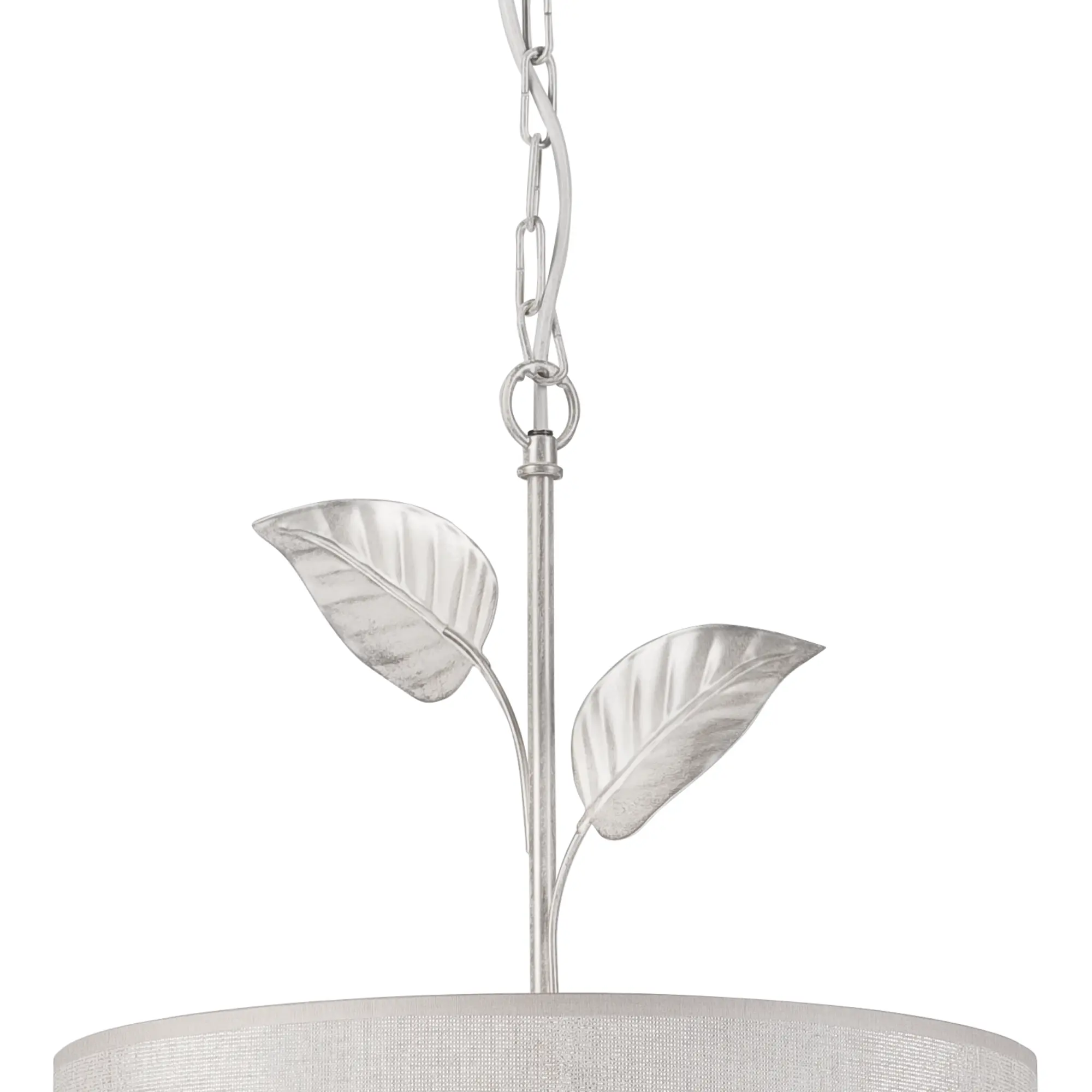 Lampa wisząca Noemi srebrna E27 Lamkur - 6