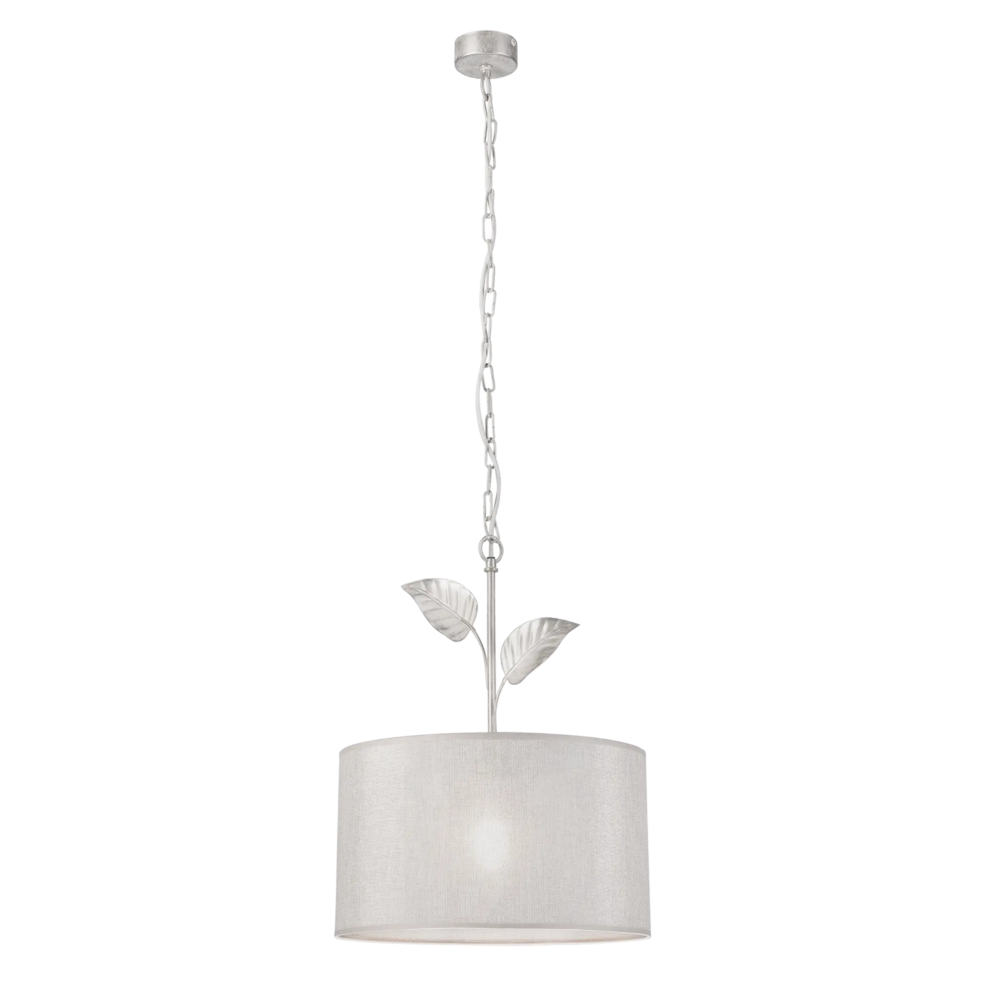 Lampa wisząca Noemi srebrna E27 Lamkur - 4