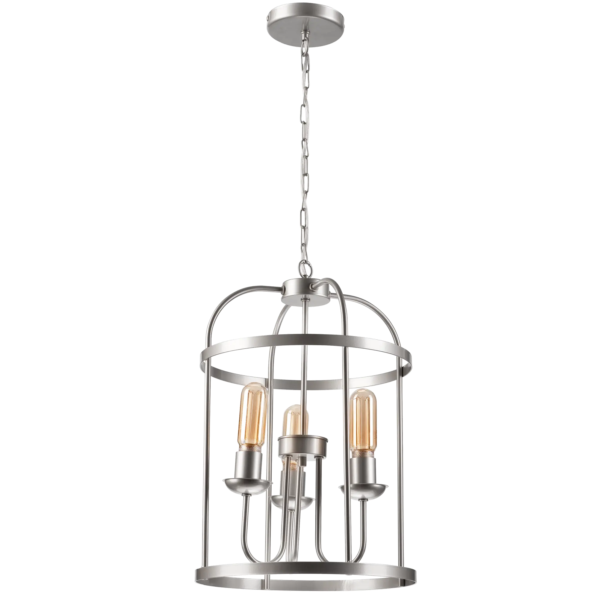 Lampa wisząca Constantine satyna 3 x E27 Lamkur