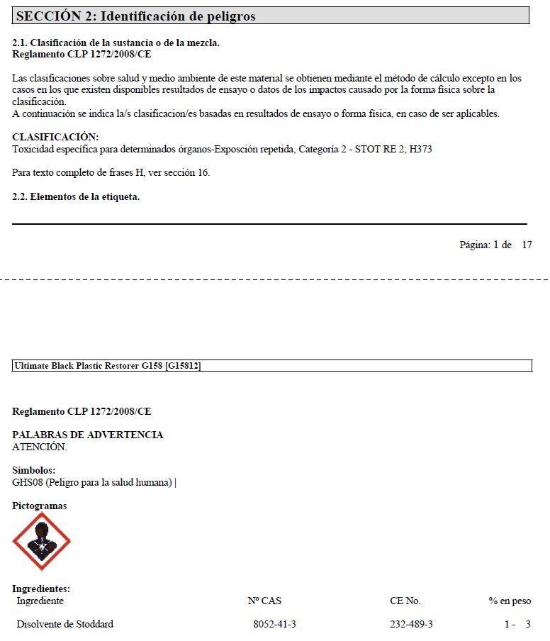Restaurador plástico MEGUIAR'S 355ml negro - 5