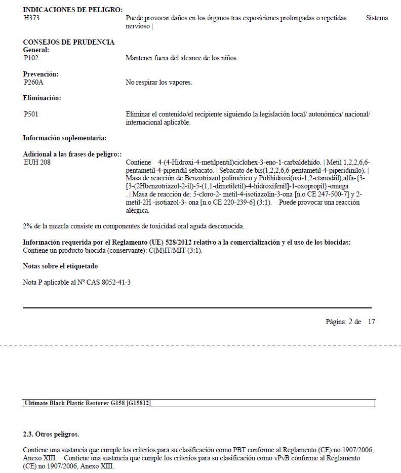 Restaurador plástico MEGUIAR'S 355ml negro - 4