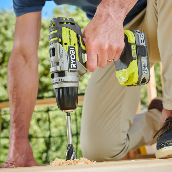 Perceuse à percussion brushless RYOBI ONE+ R18PDBL-0, 18V, sans batterie - 8