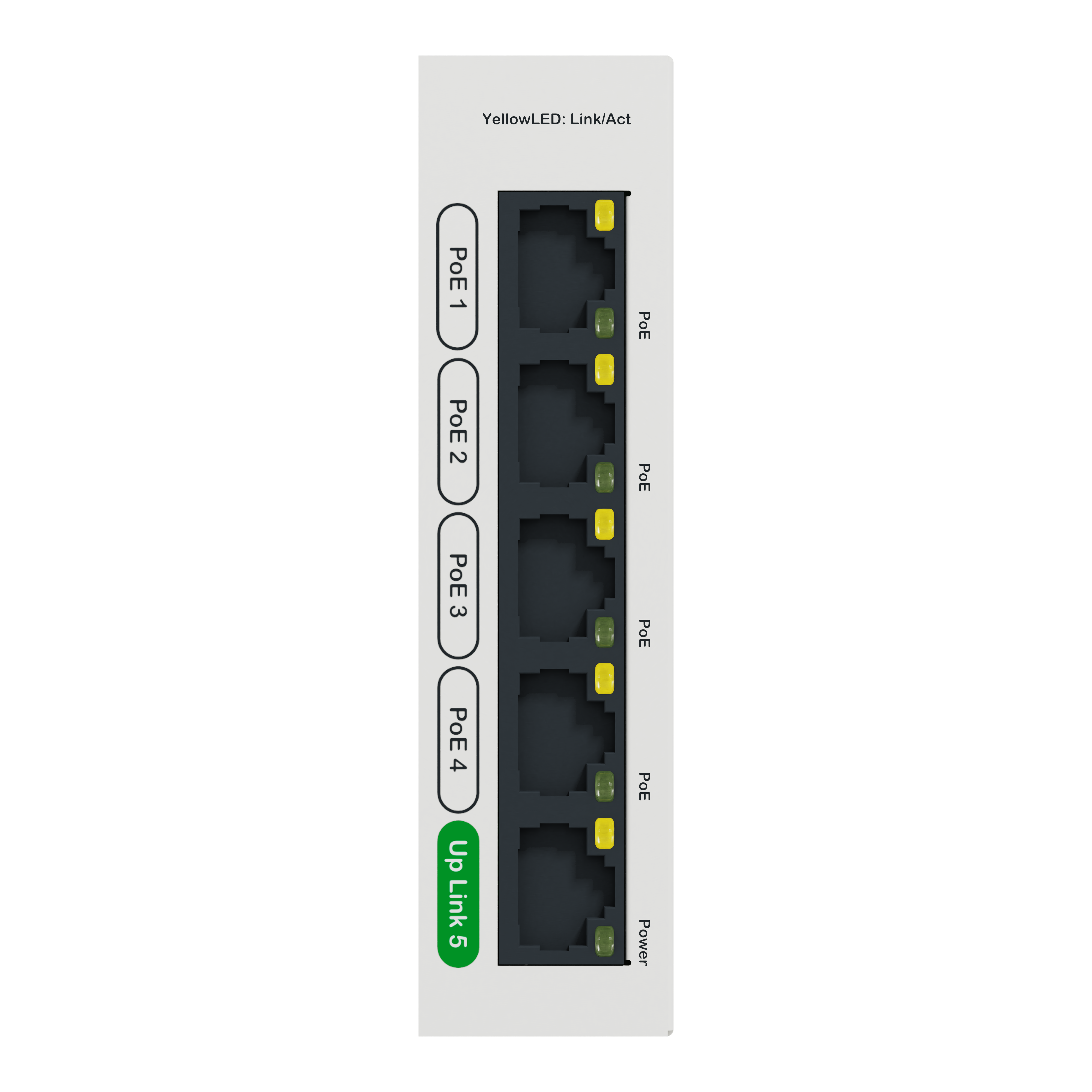 Switch Ethernet PoE 4 ports sortie 1 Gbits RJ45 30W total 57W SCHNEIDER ELECTRIC - 6