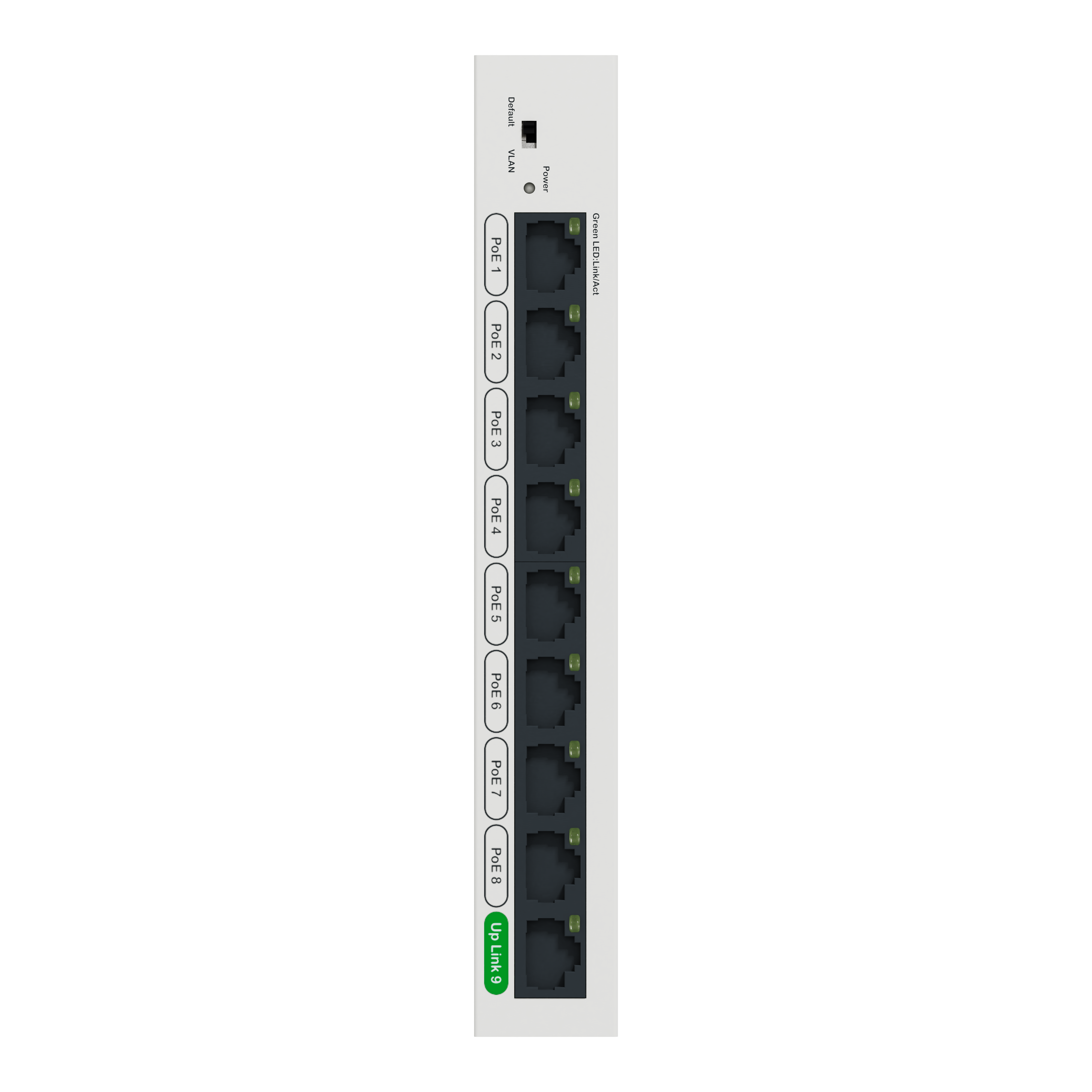 Switch Ethernet PoE 8 ports sortie 1 Gbits RJ45 30W total 92W SCHNEIDER ELECTRIC - 6