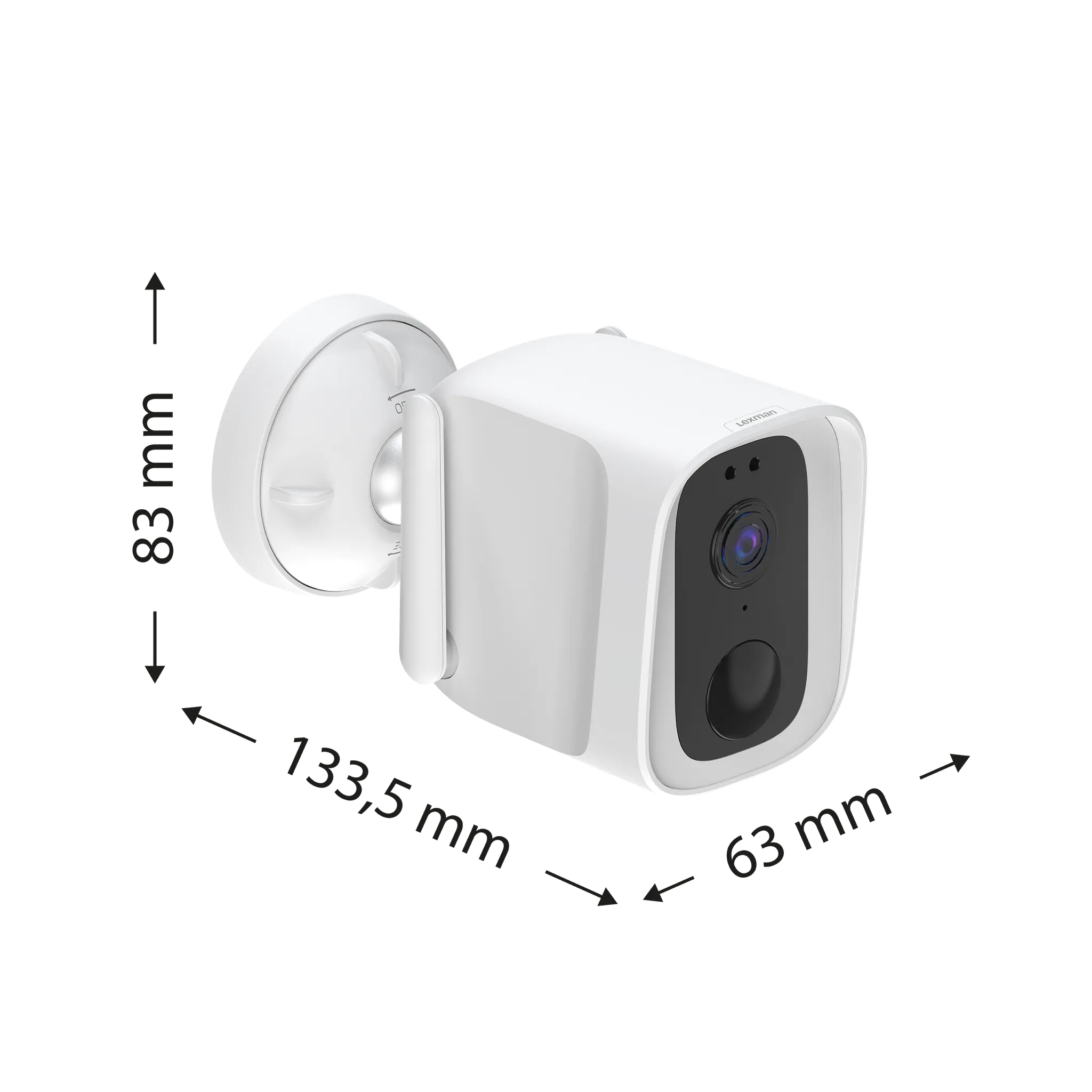 Kamera zewnętrzna WiFi LEXCAM-FE01 Enki Lexman - 3