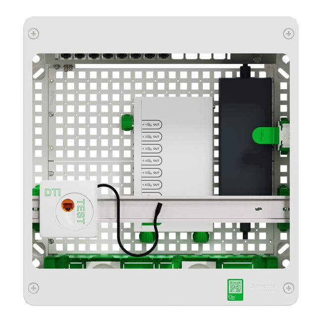 Coffret de communication grade 3, 18 modules SCHNEIDER ELECTRIC | Leroy ...